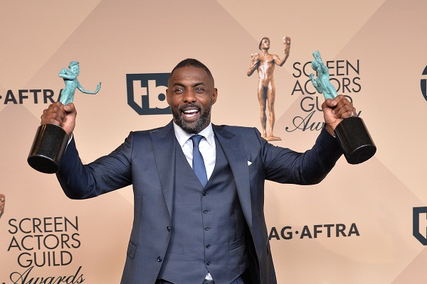 Idris Screen Actors Guild Awards   he has won Golden Globe Awards, MOBO Inspiration Awards, "Rear of the Year Award,"