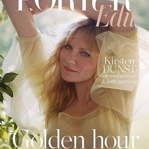 Kirsten Dunst giving cover page pose for her upcoming projest and shows in 2019.