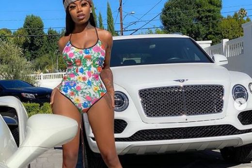 Asian Da Brat and her own cars as of wealth