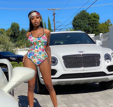 Asian Da Brat and her own cars as of wealth