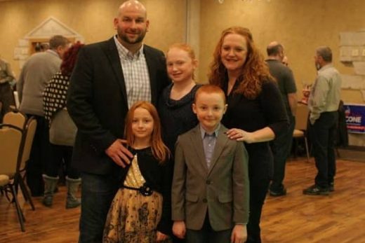 mike reese wife . family picture