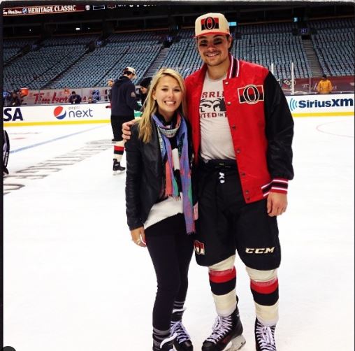 Wives and Girlfriends of NHL players — Jamie Thompson & Cody Ceci