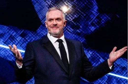 Greg Davies on the show feeling relax