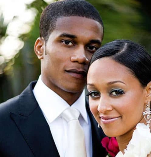 Tia Mowry profile with her husband