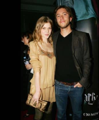 Max Irons with girl friend(Clemence Poesy)
