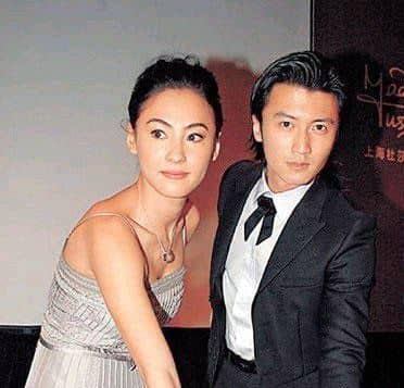 Cecilia Cheung with her husband