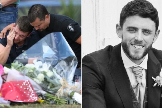 PC Andrew Harper funeral footage