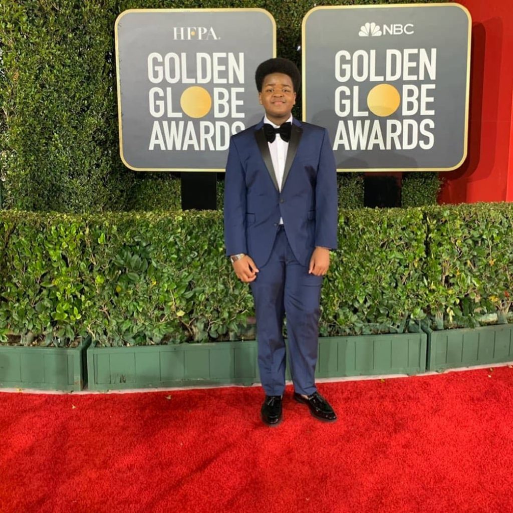 Keith L. William in Golden Globe award function