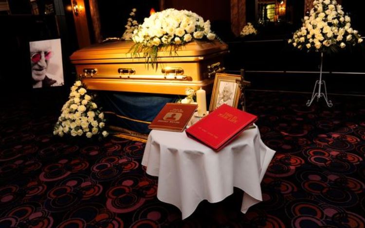 Jimmy Savile funeral