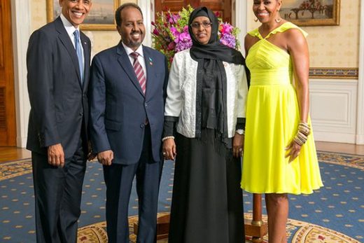 Hassan Sheikh Mohamud wife Qamar-Ali-Omar