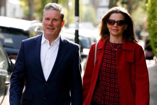 Keir Starmer & Victoria Starmer