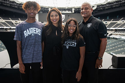 Sandra Douglass Morgan family