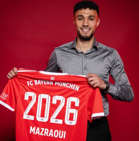 Noussair Mazraoui net worth