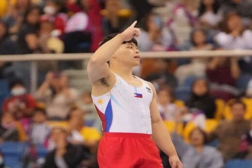 Carlos Edriel Poquiz Yulo is a Filipino artistic gymnast