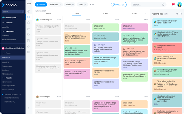 tools for managing projects