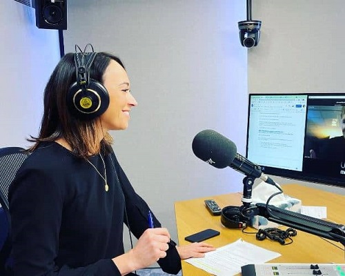 New Zealand political journalist Tova O'brien