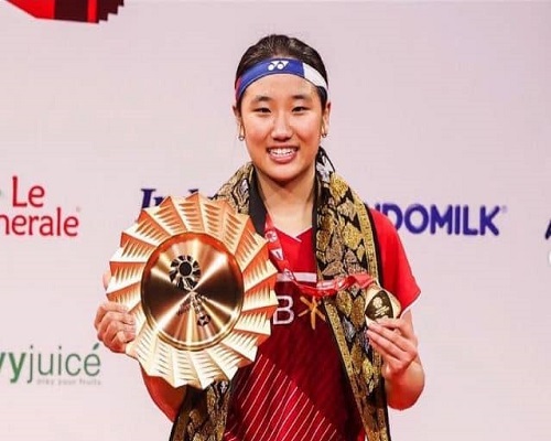 An Se-young with her awards