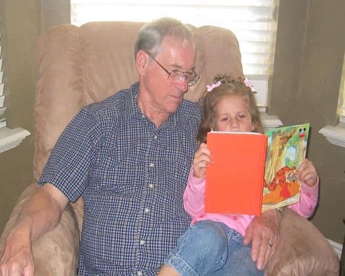 Shari Franke with her grandfather