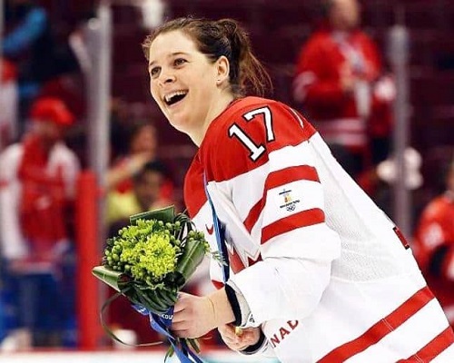  Canadian former women's hockey player Jennifer Botterill  