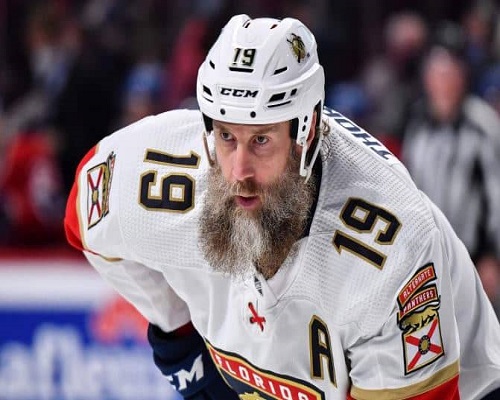 Canadian former professional ice hockey centre Joe Thornton