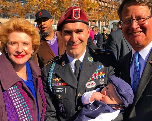 Jocelyn Benson husband and son