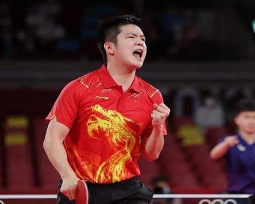 The world champion of table tennis, Fan Zhendong