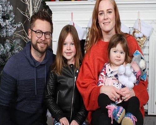 Dawn McEwen with her family