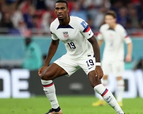 American professional soccer player Haji Wright