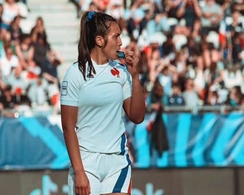 French rugby union player Manaé Feleu  