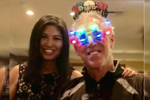 Bill Walton with his wife Lori