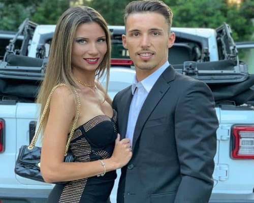 Alejandro Grimaldo's girlfriend Ana Fuster García