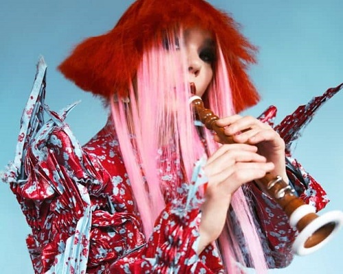 Icelandic singer Björk Guðmundsdóttir