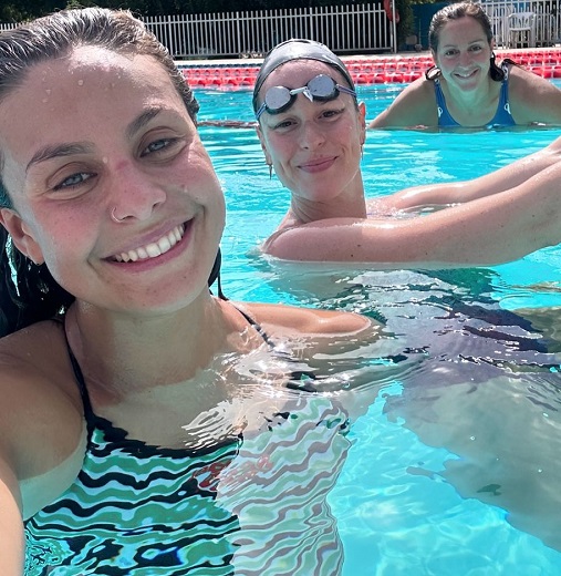 Federica Pellegrini, the illustrious two-time Olympic medallist, of Swimmer champion