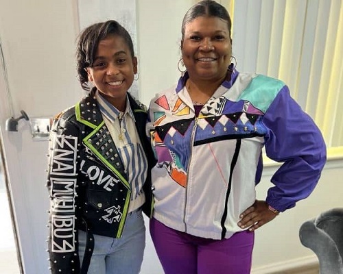 Nicole Flenory with Laila Pruitt