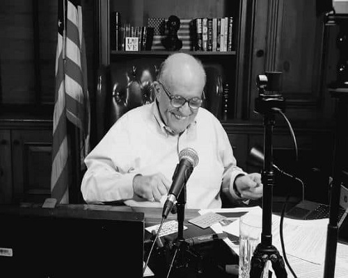 New York City Mayor Rudy Giuliani