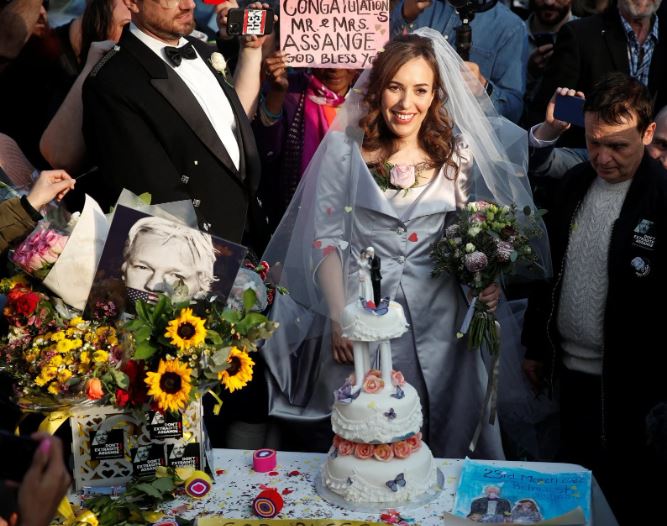Julian Assange's wife