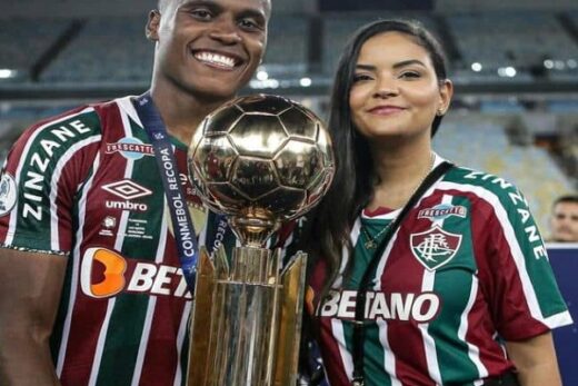 Futbolista profesional colombiano Jhon Arias