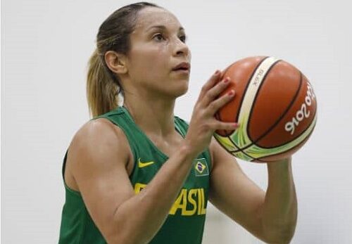 Brazil woman Baseball player Adriana Moisés Pinto