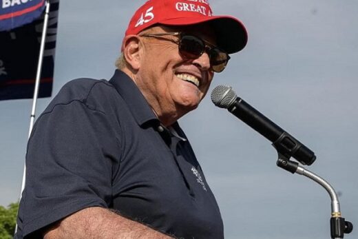 New York City Mayor Rudy Giuliani