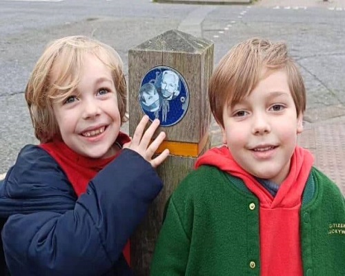 Julian Assange and Stella Moris