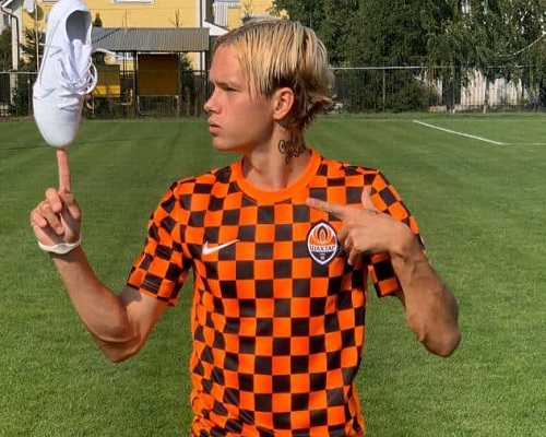Ukrainian footballer Mykhailo Mudryk