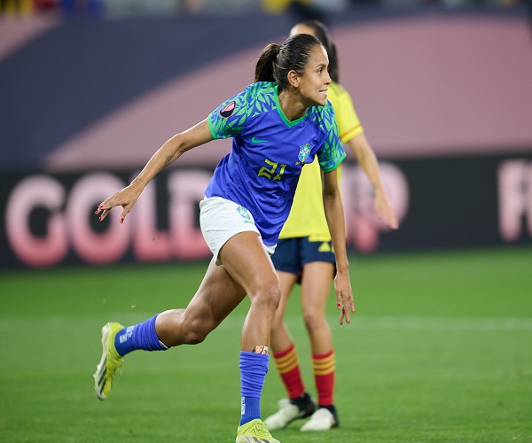 Brazilian professional footballer Duda Santos
