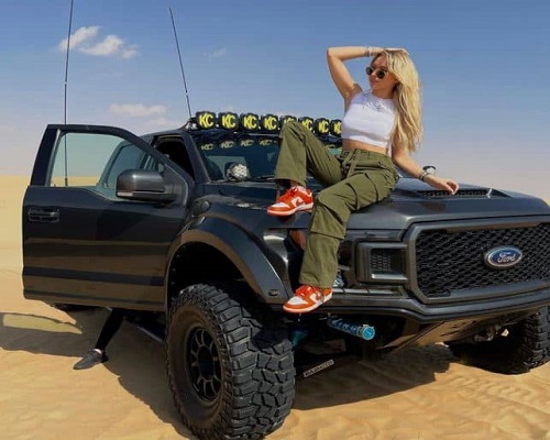 Shania Geiss is living a lavish lifestyle