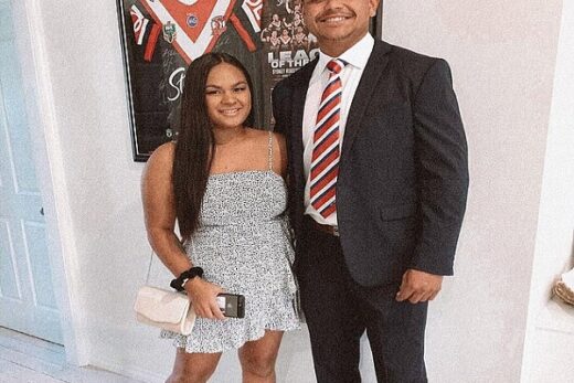 Latrell Mitchell, a prominent Australian rugby league player