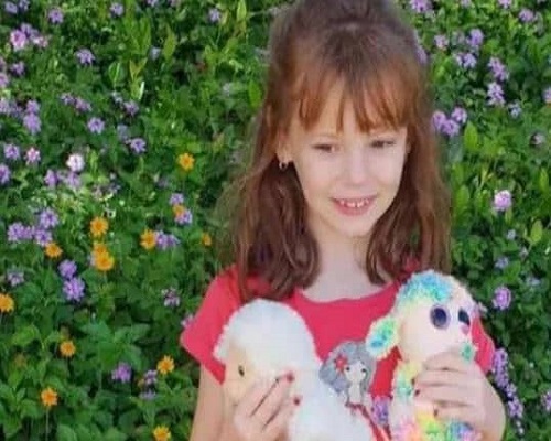 Charlise Mutten, a nine-year-old Australian girl