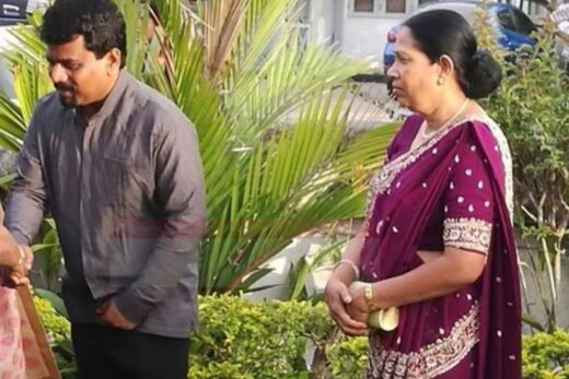 Anura Kumara Dissanayake wife Mallika Dissanayaka photo
