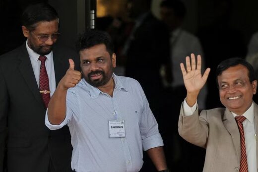Anura Kumara Dissanayake is in favor to CHina or India