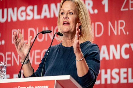 Nancy Faeser is a German lawyer and politician