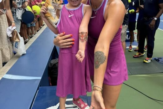 Aryna Sabalenka's daughter